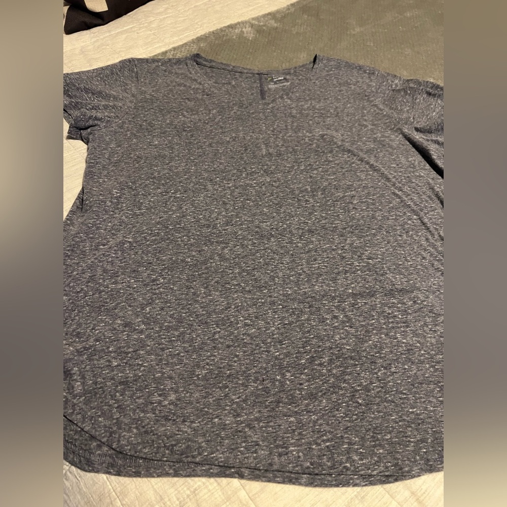 Tek Gear Heathered Blue Short Sleeve Tee